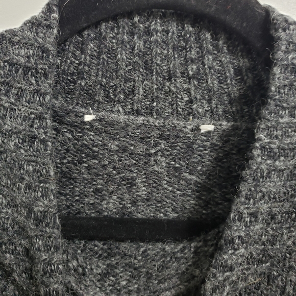 MICHAEL KORS Cream Grey Colorblock Wool Sweater - Picture 4 of 8